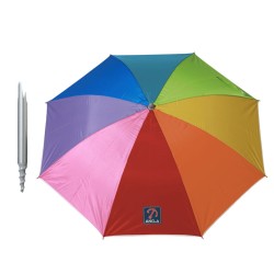 Solskjerm 220 cm UPF 50+ Ουράνιο Τόξο
