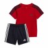 Αθλητικό Σετ για Παιδιά Adidas 3 Stripes Κόκκινο