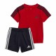 Αθλητικό Σετ για Παιδιά Adidas 3 Stripes Κόκκινο