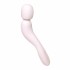 Δονητής Dame Com Wand Massager Quartz Λευκό Ροζ