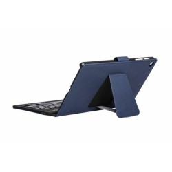 Θήκη Tablet και πληκτρολογιού Silver HT A9+ Μπλε