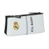 Τσάντα Ταξιδιού Real Madrid C.F. Λευκό Γκρι Αθλητισμός 22 x 10 x 8 cm