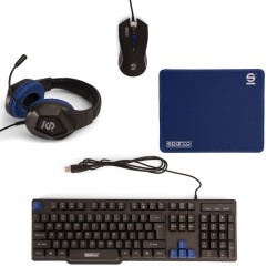 Πακέτο Gaming Sparco SPGAMEKITESP Ισπανικό Qwerty