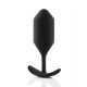 Πρωκτικό Plug B-Vibe 96779 Μαύρο Πρωκτικό Plug B-Vibe 96779 Μαύρο