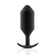 Πρωκτικό Plug B-Vibe 6 Μαύρο Πρωκτικό Plug B-Vibe 6 Μαύρο