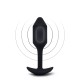 Πρωκτικό Plug B-Vibe Vibrating Μαύρο