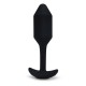 Πρωκτικό Plug B-Vibe Vibrating Μαύρο