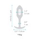Πρωκτικό Plug B-Vibe Vibrating Μαύρο