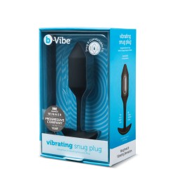 Πρωκτικό Plug B-Vibe Vibrating Μαύρο