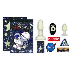 Μεγάλο Κιτ Απόλαυσης B-Vibe ASStronaut Glow-in-the-Dark Πράσινο