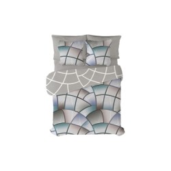 Κάλυψη παπλώματος Pierre Cardin Lucas Γκρι 144 Νήματα 220 x 230 cm