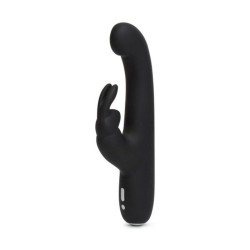 Δονητής – λαγός Happy Rabbit G-Spot Μαύρο