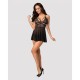Babydoll Obsessive 838-BAB-1 Μαύρο L/XL Babydoll Obsessive 838-BAB-1 Μαύρο L/XL