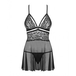Babydoll Obsessive 838-BAB-1 Μαύρο L/XL