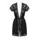 Baby Doll Γυναικείο Obsessive PEIGNOIR Μαύρο XXL/XXXL Baby Doll Γυναικείο Obsessive PEIGNOIR Μαύρο XXL/XXXL