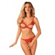 Σετ Εσωρούχων Obsessive Bergamore M/L Σετ Εσωρούχων Obsessive Bergamore M/L