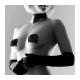 Μονά Σουτιέν με Φιόγκους Bijoux Indiscrets Burlesque Pasties Μονά Σουτιέν με Φιόγκους Bijoux Indiscrets Burlesque Pasties
