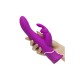 Διπλός Δονητής Rabbit Pleasures Happy Rabbit 15666 Ροζ Διπλός Δονητής Rabbit Pleasures Happy Rabbit 15666 Ροζ