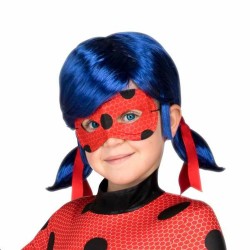 Περούκα LadyBug Μπλε Μάσκα