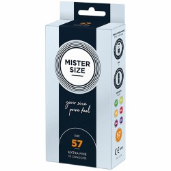 Προφυλακτικά Mister Size 04137390000 Πολύ Λεπτό (57 mm)
