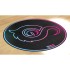 Pad για Gaming Talius Floorpad 100 Μαύρο Ύφασμα Ø 100 cm