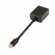 Αντάπτορας DisplayPort Mini σε VGA Aisens A125-0135 Μαύρο 15 cm Αντάπτορας DisplayPort Mini σε VGA Aisens A125-0135 Μαύρο 15 cm