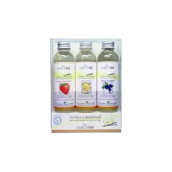 Λιπαντικό Nature Body Vanilla 3 x 75 ml Φράουλα Μύρτιλλα