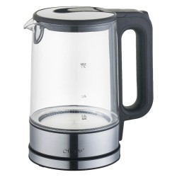 Βραστήρας Feel Maestro MR-053-BLACK Μαύρο Διαφανές Ασημί Κρυστάλλινο 2200 W 1,7 L