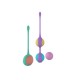 Εκπαιδευτικό κιτ με Συσκευές Δόνησης Kegel Party Color Toys Σιλικόνη 3 Τεμάχια Εκπαιδευτικό κιτ με Συσκευές Δόνησης Kegel Party Color Toys Σιλικόνη 3 Τεμάχια