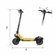 Ηλεκτρικό Σκούτερ Manta XRIDER F10 Κίτρινο Μαύρο 800 W Ηλεκτρικό Σκούτερ Manta XRIDER F10 Κίτρινο Μαύρο 800 W