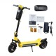 Ηλεκτρικό Σκούτερ Manta XRIDER MX10 MAX Κίτρινο Μαύρο 800 W Ηλεκτρικό Σκούτερ Manta XRIDER MX10 MAX Κίτρινο Μαύρο 800 W