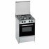 Εστία Αερίου Meireles G1530DVXNAT 60 cm 53 L Χάλυβας