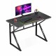 Γραφείο Gaming Huzaro HZ-Hero 1.6 Black Μαύρο 120 x 75 x 60 cm Γραφείο Gaming Huzaro HZ-Hero 1.6 Black Μαύρο 120 x 75 x 60 cm