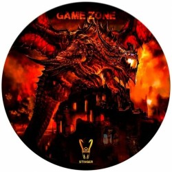 Pad για Gaming Woxter GM26-066 Κόκκινο Ø 120 cm Ύφασμα Πολυανθρακικό