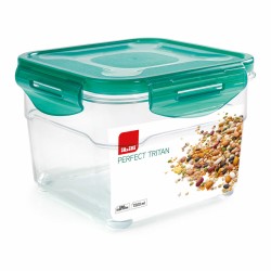 Ερμητικό Κουτί Γεύματος Ibili 790415 1,5 L 15,5 x 15,5 x 10 cm Μέταλλο Πλαστική ύλη