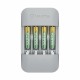 Φορτιστής Μπαταρίας Varta Eco Charger Pro 56813 AAA 4 Μπαταρίες