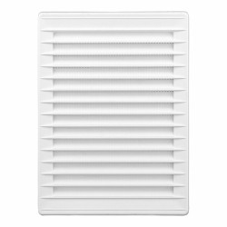 Σχάρα εξαερισμού EDM 87733 Λευκό 13,7 x 20,7 cm Δίχτυ για κουνουπιέρες