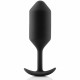 Πρωκτικό Plug B-Vibe SNUG PLUG 3 Μαύρο