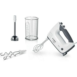 Μίξερ με Αναδευτήρες BOSCH MFQ37470 Ανοξείδωτο ατσάλι