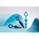 Πρωκτικό Plug B-Vibe Μπλε 3 Τεμάχια Πρωκτικό Plug B-Vibe Μπλε 3 Τεμάχια