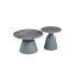 Βοηθητικό Τραπεζάκι Home ESPRIT Γκρι 70 x 70 x 43 cm 70 x 70 x 1 cm