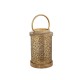 Lanterne Romimex Καφέ Χρυσό Ξύλο Μέταλλο 16 x 27 x 16 cm Lanterne Romimex Καφέ Χρυσό Ξύλο Μέταλλο 16 x 27 x 16 cm