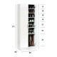 Παπουτσοθήκη Alexandra House Living Λευκό 59 x 171 x 35 cm 2 πόρτες 7 Ράφια Παπουτσοθήκη Alexandra House Living Λευκό 59 x 171 x 35 cm 2 πόρτες 7 Ράφια