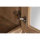 Eκθεσιακό σταντ Home ESPRIT Κρυστάλλινο Ξύλο Τικ 80 x 45 x 190 cm Eκθεσιακό σταντ Home ESPRIT Κρυστάλλινο Ξύλο Τικ 80 x 45 x 190 cm