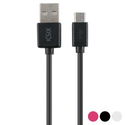 Καλώδιο USB σε Micro USB KSIX 1 m