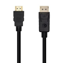 Αντάπτορας DisplayPort σε HDMI Aisens A125-0459 Μαύρο 1 m