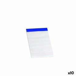 σημειωματάριο ENRI Λευκό A6 80 Φύλλα 4 mm (x10)