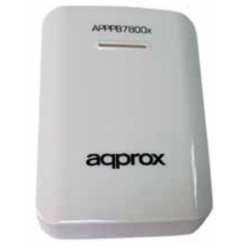 Powerbank approx! APPPB7800W Λευκό