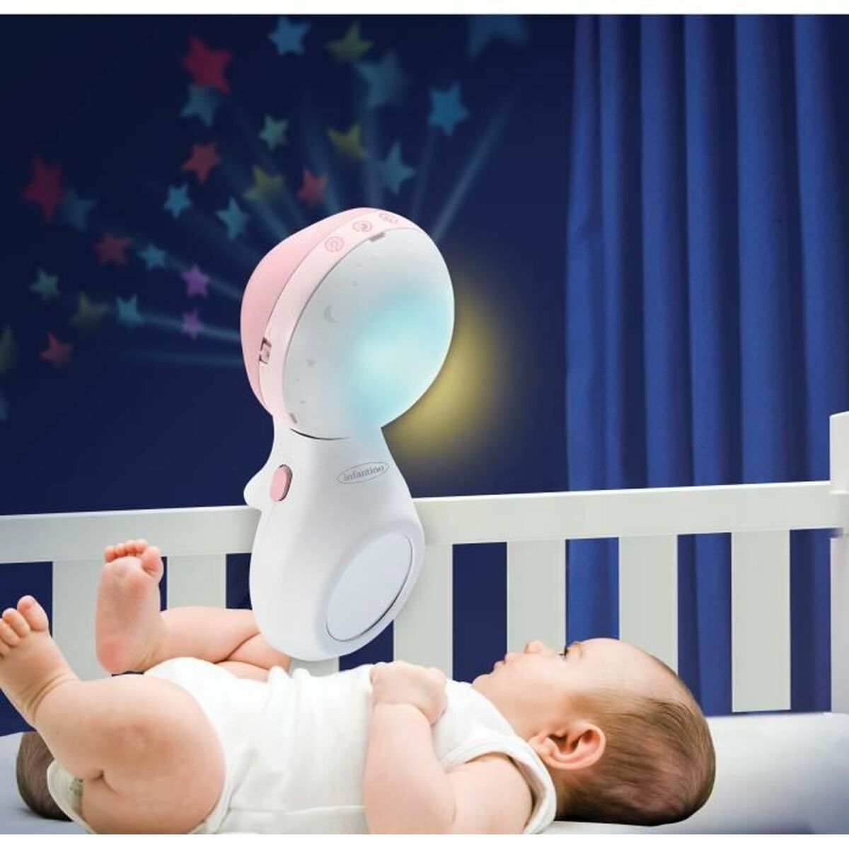 Προβολέας και Κινητό Infantino Sweet Girl Night 3-σε-1 Προβολέας και Κινητό Infantino Sweet Girl Night 3-σε-1