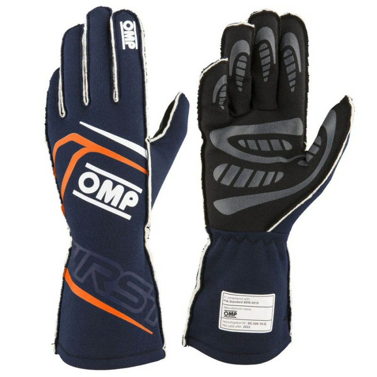 Karting Gloves OMP OMPIB0-0776-A01-249-XL XL Μαύρο Karting Gloves OMP OMPIB0-0776-A01-249-XL XL Μαύρο